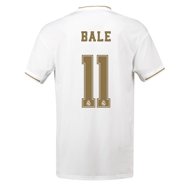Camiseta Real Madrid NO.11 Bale 1ª 2019-2020 Blanco